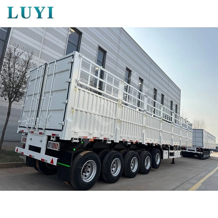 100 Ton Side Wall Stake Semi Trailer suppliers