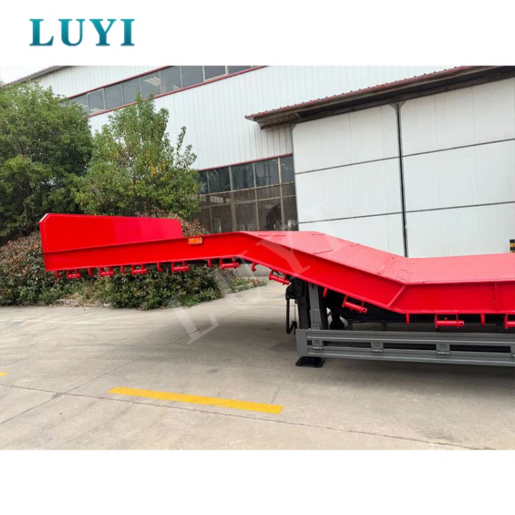 3-axlad lågbäddsvagn