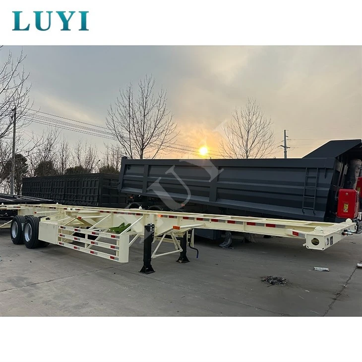 53ft 53 Feet Gooseneck Skeleton Truck best
