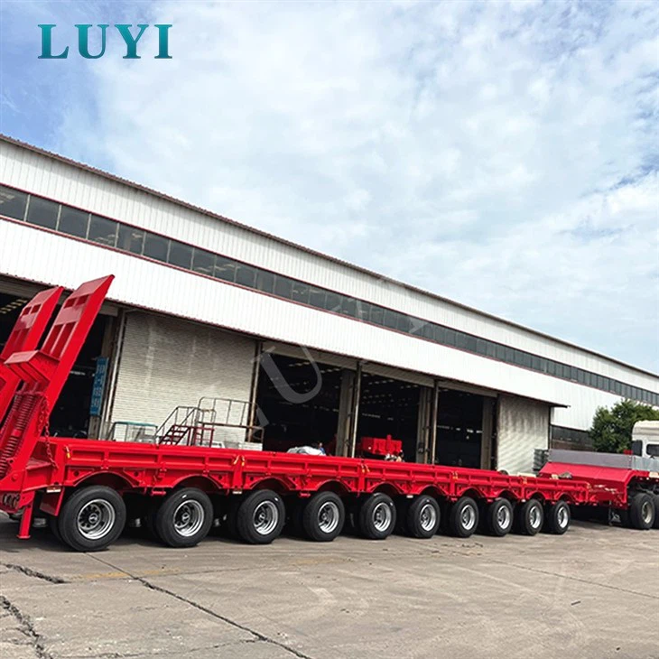 Custom 10 Axle Low Bed Semi Trailer suppliers Custom 10 Axle Low Bed Semi Trailer suppliers
