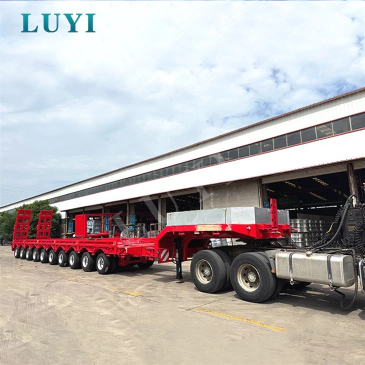 Custom 10 Axle Low Bed Semi Trailer best Custom 10 Axle Low Bed Semi Trailer best