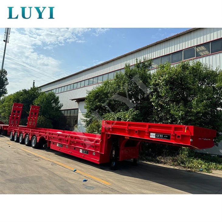 6 Axle Lowbed Semi Trailer
