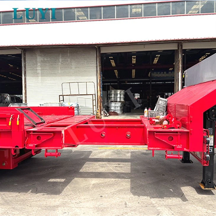Custom 10 Axle Low Bed Semi Trailer factory Custom 10 Axle Low Bed Semi Trailer factory