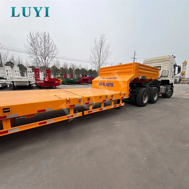 Construction 6 Axle Extendable Low Loader Trailer best