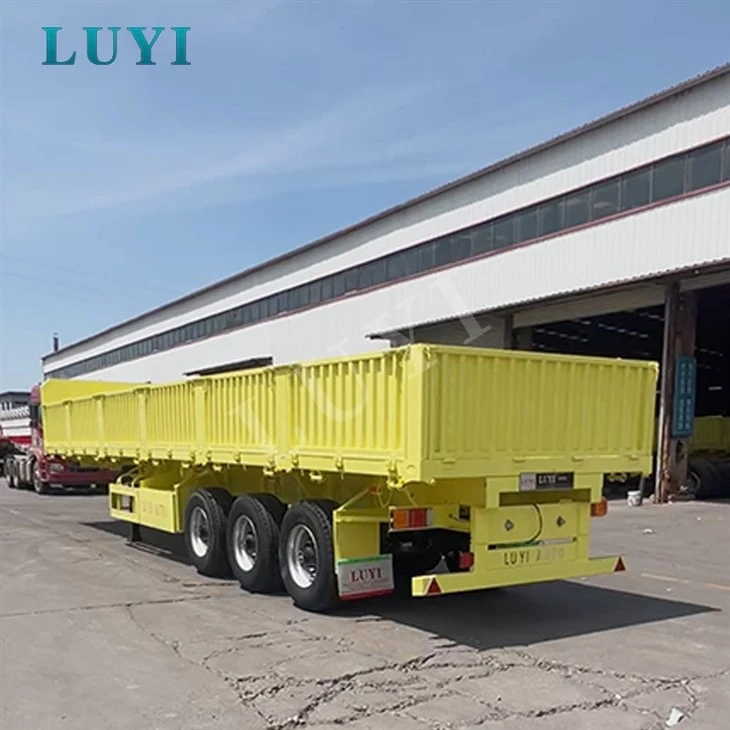 Durable 3 Axle Detachable Fence Semi Trailer factory