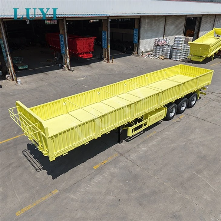 Durable 3 Axle Detachable Fence Semi Trailer price