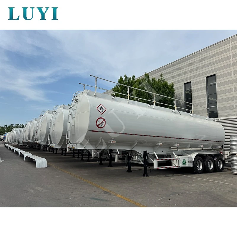 Three-axle 45/ Cubic Meter Oil Tank Semi-trailer best